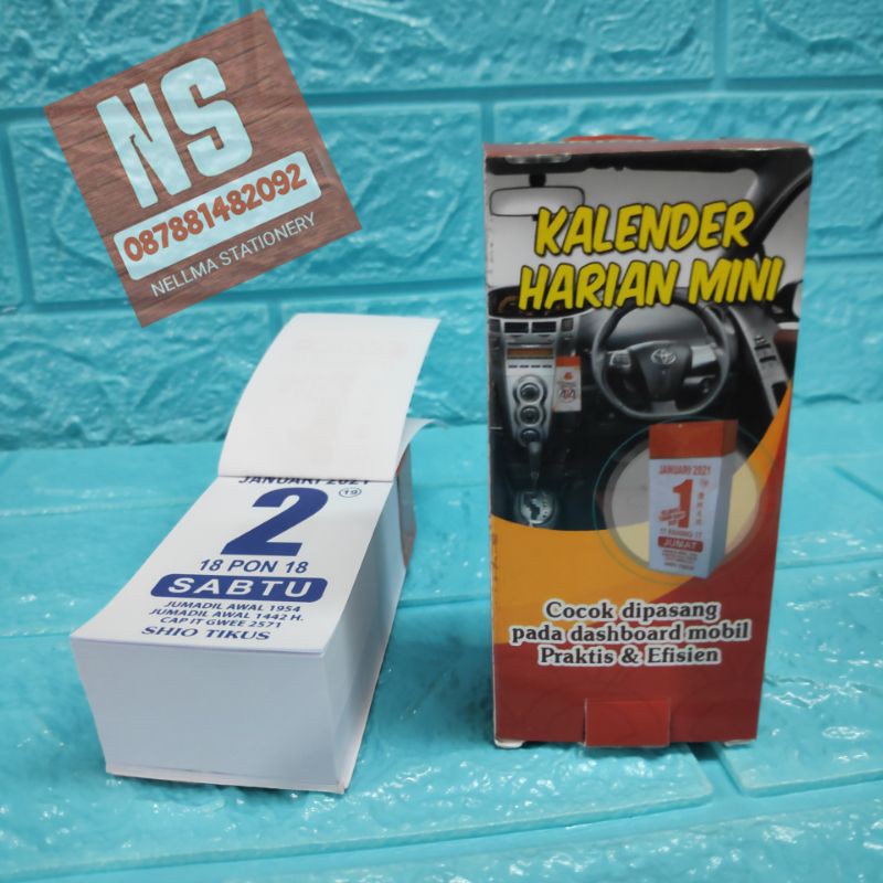 Kalender Harian Sobek Mini 2021