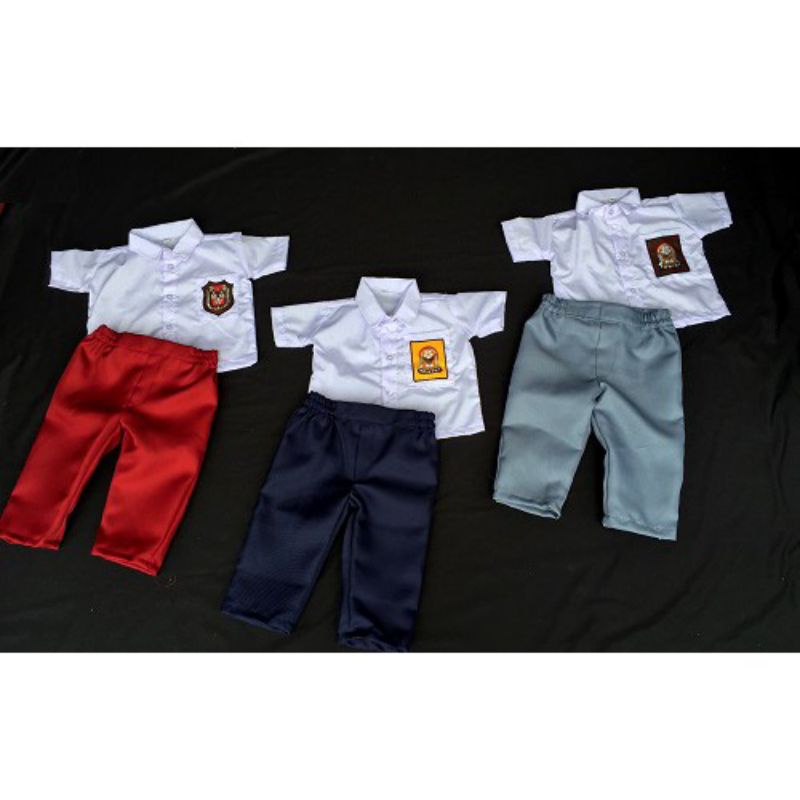 kostum baju seragam anak balita dilan milea SD SMP SMA