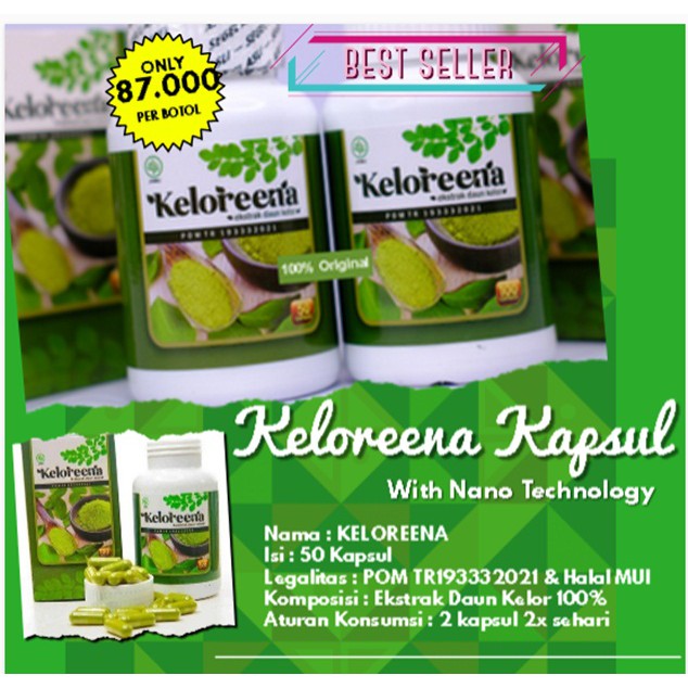 Obat Hormon - Penambah Hormon Testoteron-Hormon Progesteron-Hormon Pria-KELOREENA KAPSUL ASLI