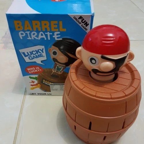 Takarai Mainan Tong Bajak Laut Mendidik Seru | Barrel Pirate Roulette Family Game Mainan Anak - Kids Toys