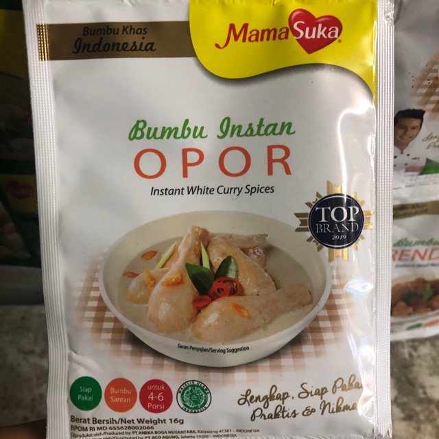 

Bumbu Opor MamaSuka 16gr