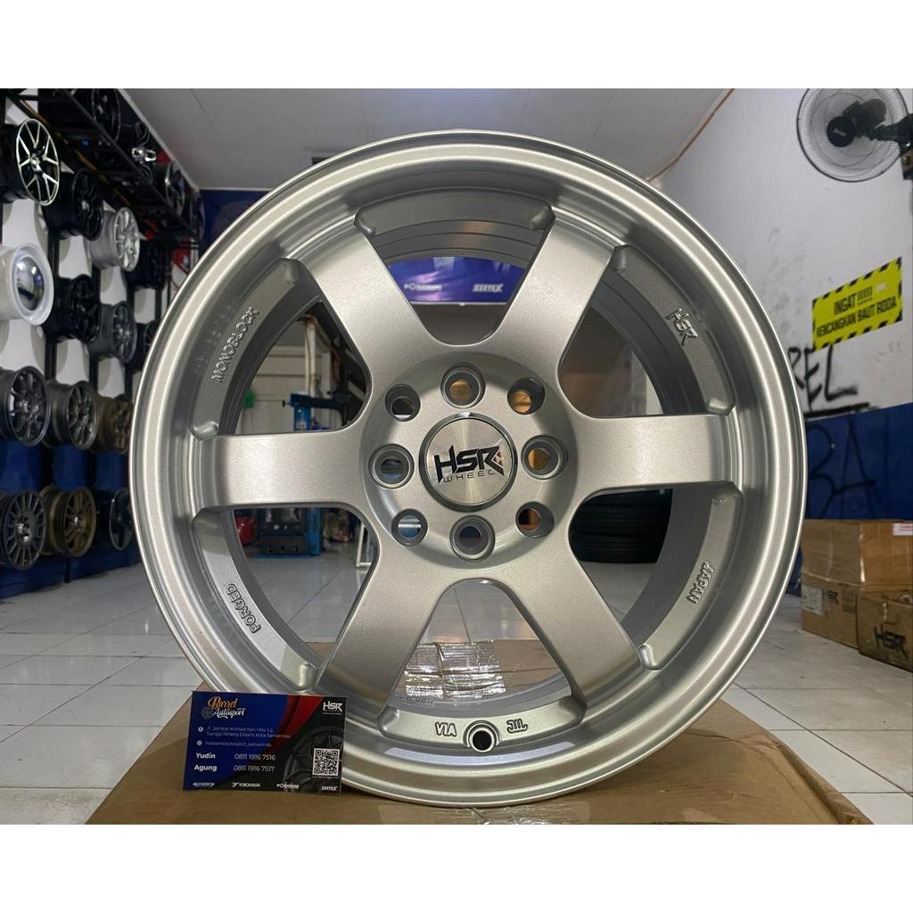 velg hsr tokyo ring 15 lebar 6,5 buat mobil agya,sigra,xenia,avanza,ignis