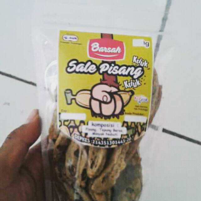 

Sale pisang kriuk kriuk