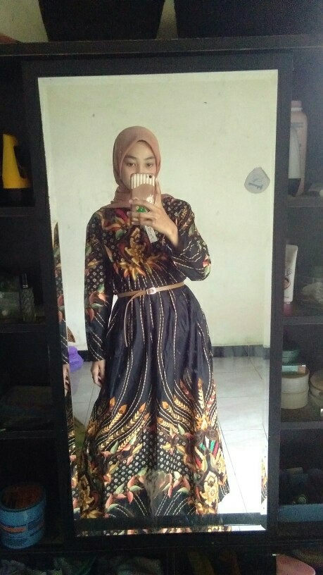 Maura Couple - Sania Ruffle Batik Couple Ori Ndoro Jowi Garansi