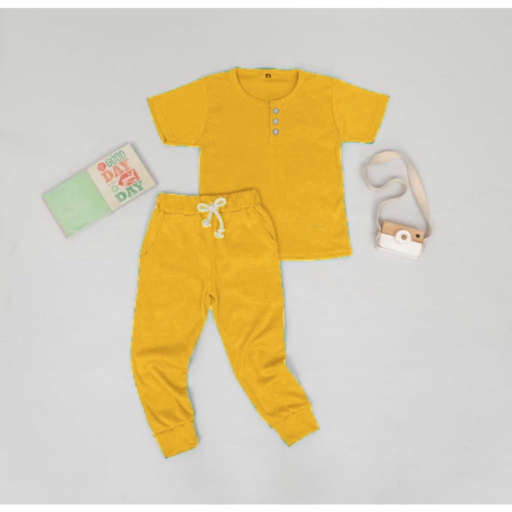 SETELAN BAJU KANCING BAYI ANAK KIANO PANJANG SIZE 1-5 TAHUN BAHAN KATUN PREMIUM LEMBUT/ SETELAN BAJU KANCING BAYI ANAK LAKI LAKI/  SETELAN BAJU KANCING BAYI ANAK PEREMPUAN/  SETELAN BAJU KANCING BAYI ANAK COWO/  SETELAN BAJU KANCING BAYI ANAK CEWE