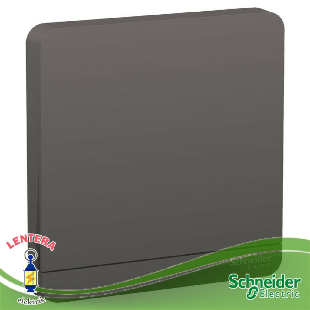 SCHNEIDER AVATAR ON SAKLAR TUNGGAL DARK GREY E8331L1LED_DG_G3
