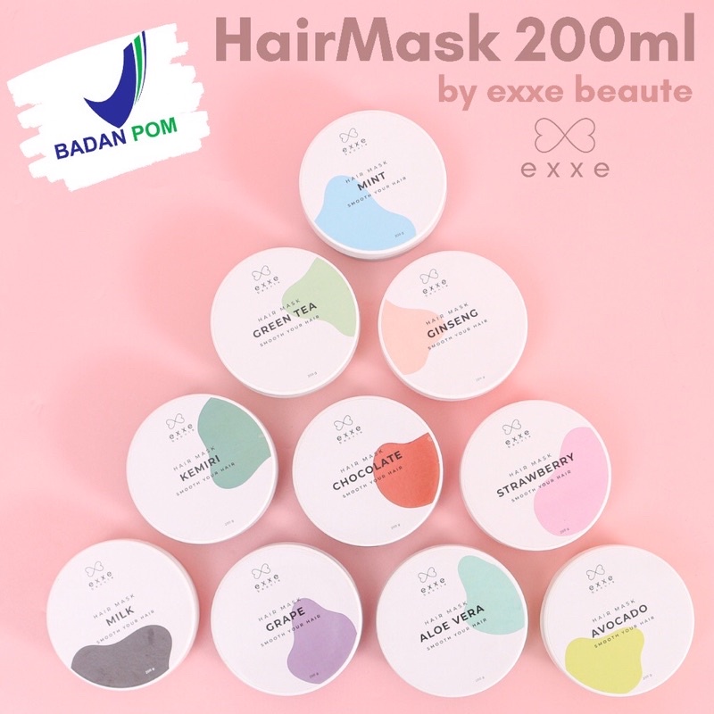 Hair mask exxe beaute original BPOM