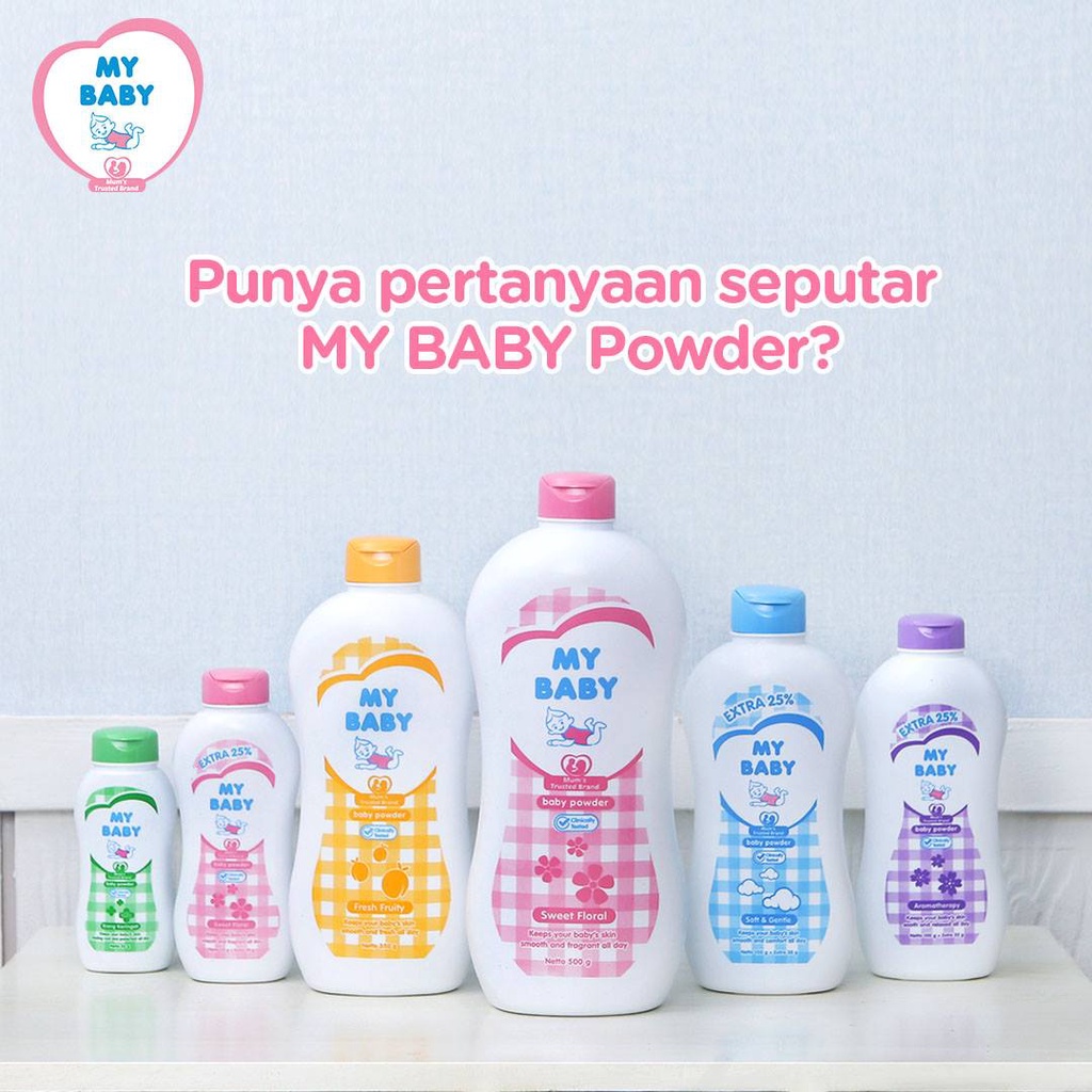 Bedak Bayi My Baby (my baby powder tabur)