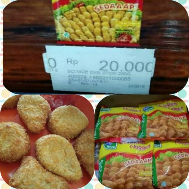 

Nuget sonice 250 gr ..