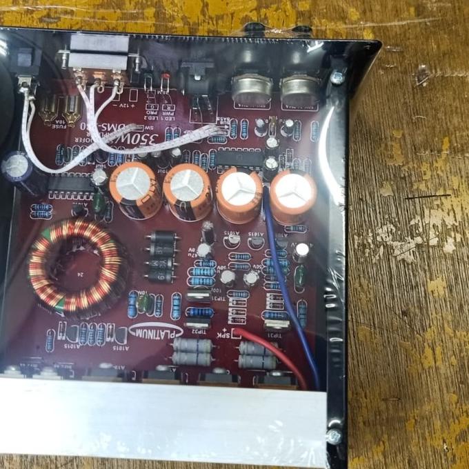 Kit Power Subwoofer Amplifier Dms 330 350Watt