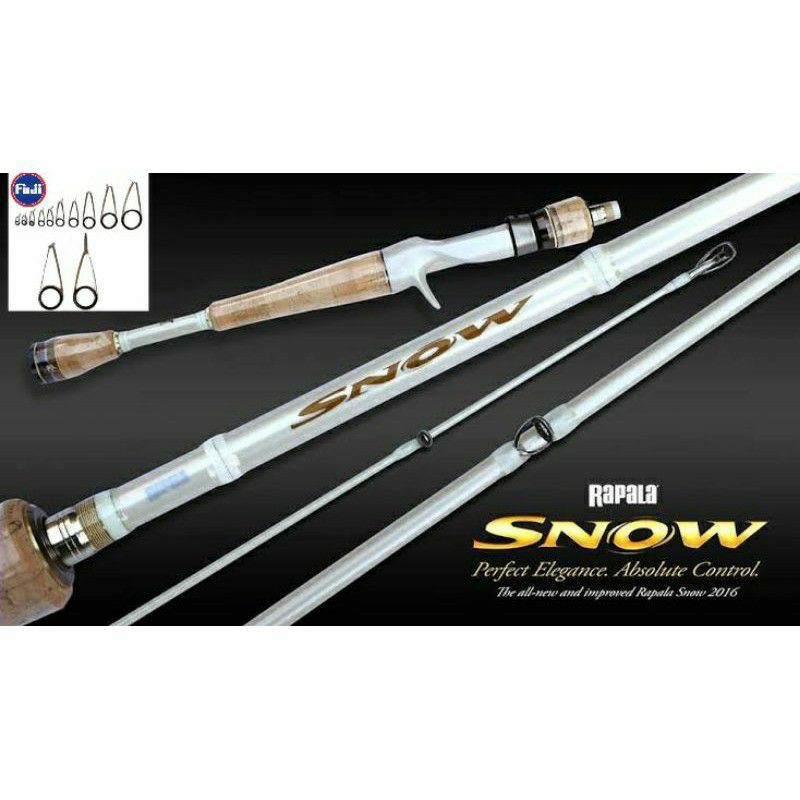 JORAN PANCING RAPALA SNOW 12 MLRF BC  BAITCASTING