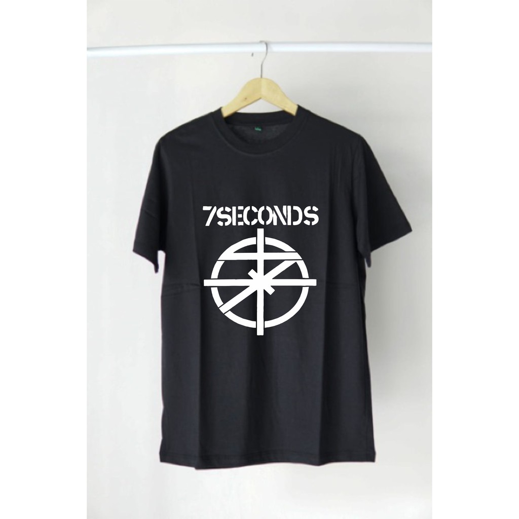 KAOS BAND SEVEN SECOND / BAJU T-SHIRT DISTRO MUSIK KEREN MURAH