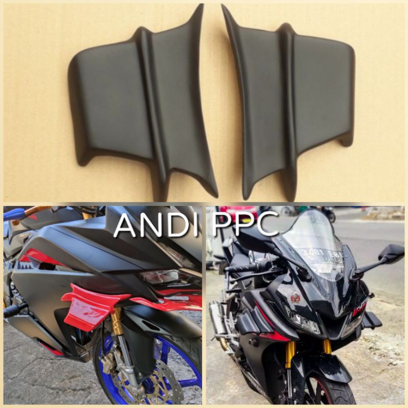 WINGLET SAMPING WINGSIDE WINGLET AERO WINGLET AEROFIN AEROFAIRING Bukan KOSO