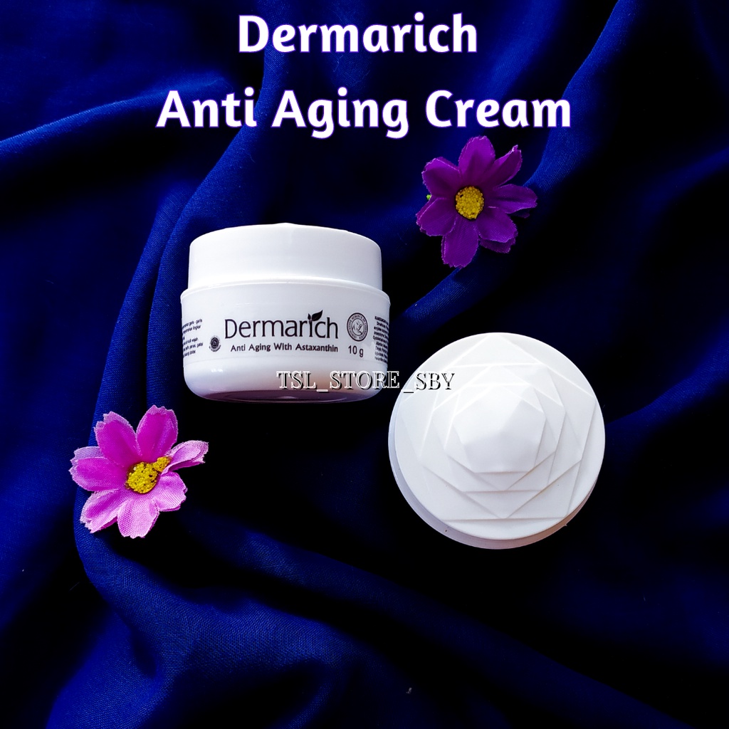 Dermarich Anti Aging With Astaxanthin - Face Cream Pencegah Penuaan Dini Dermarich
