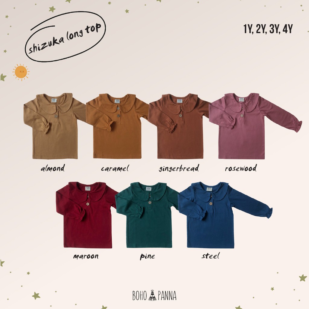 Bohopanna Shizuka Long Top - Lengan Panjang