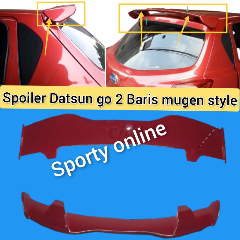 Spoiler Datsun Go 2Baris mugen