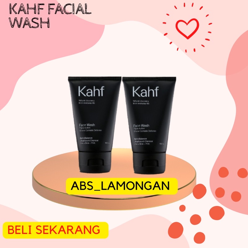 Jual KAHF FACIAL WASH KAHF PENCUCI WAJAH 100ml Shopee Indonesia