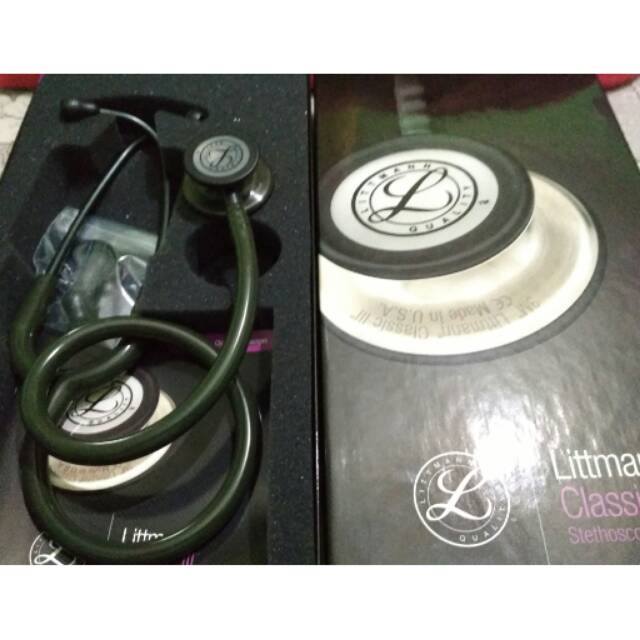 STETHOSCOPE LITTMAN CLASIC LLL,LITTMAN CLASIC LLL SMOKE DARK OLIVE,STETOSCOPE SPESIAL EDITION