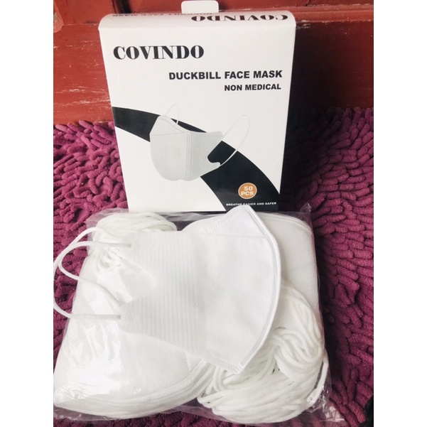 masker duckbill garis murah harga grosir/disposable mask 3play