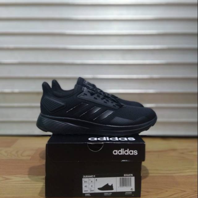 adidas duramo 9 full black