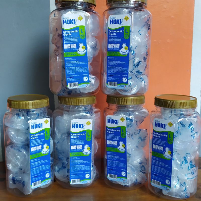 DOT HUKI GEPENG PERLENGKAPAN BAYI DOT JAR ORTHODONTIC DOT TOPLES DOT JAR GEPENG DOT BOTOL SUSU BAYI-3