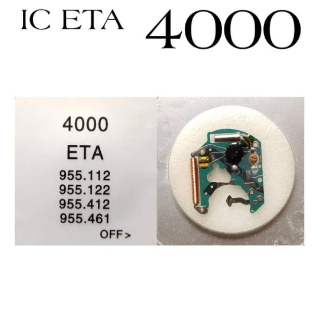 IC ETA 4000 IC JAM TANGAN ETA 955.112