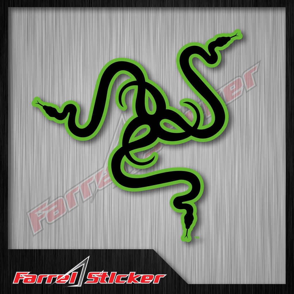 Stiker Laptop Sticker RAZER