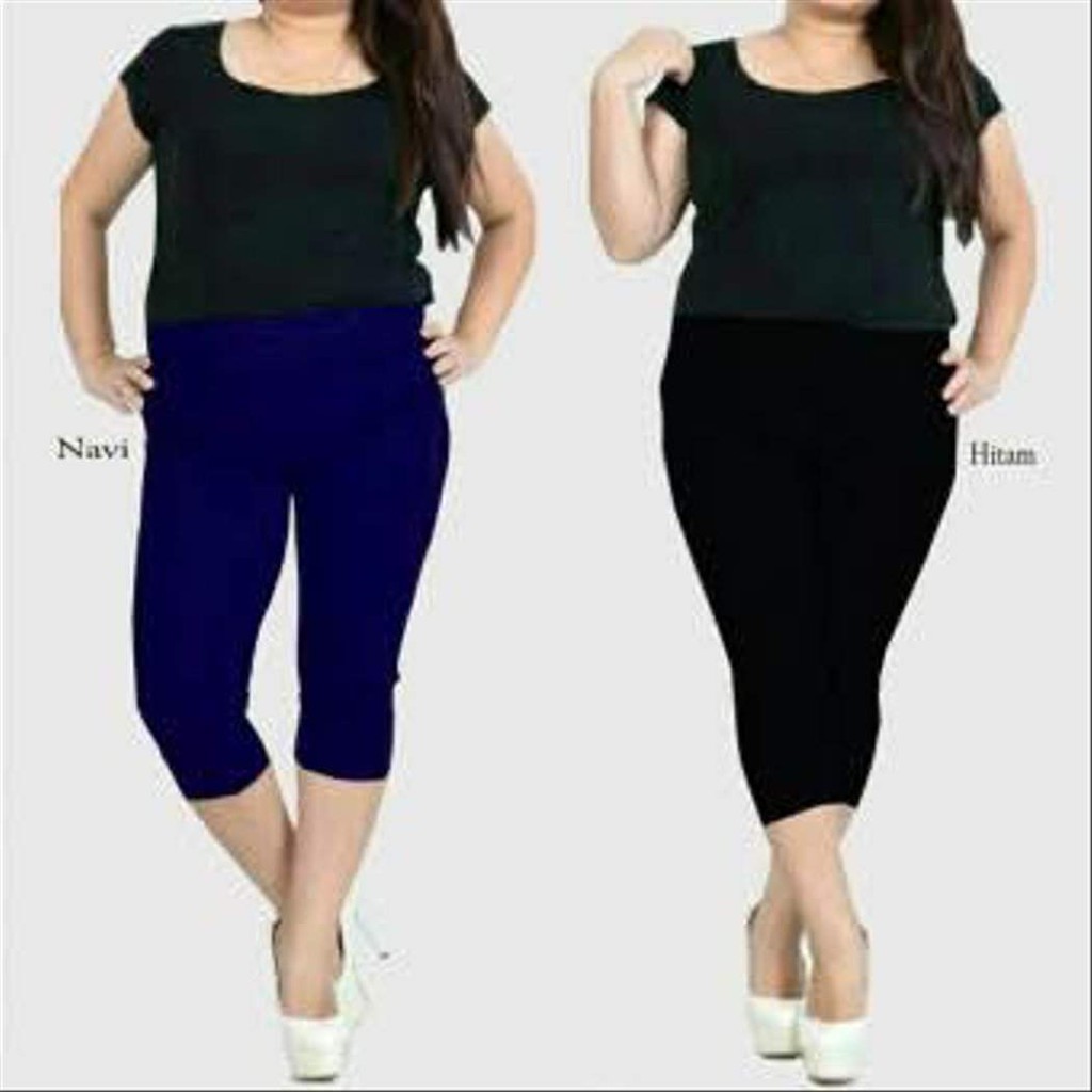 Legging 7/8 Jumbo Spandek  / Legging / Lejing / Leging Pendek Jumbo