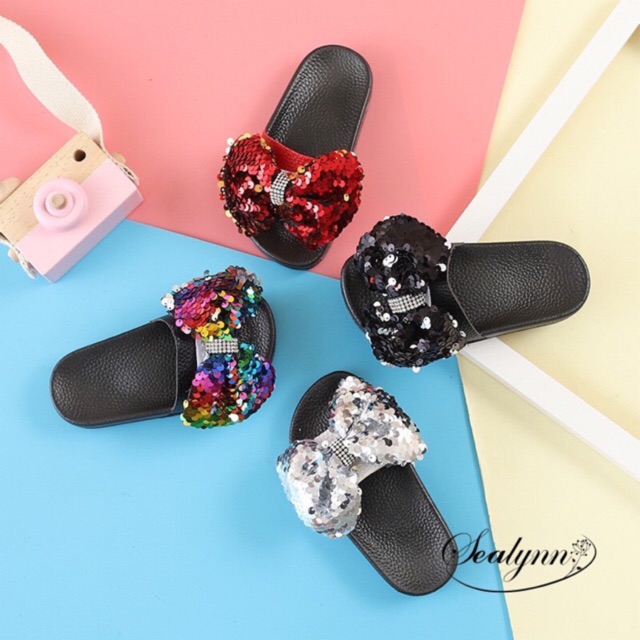 7.7  TERMURAH SANDAL PITA BLINK . Sendal anak perempuan import. #Shopeehaul