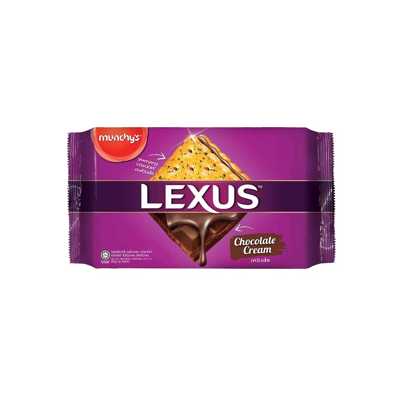 

Munchy's Sandwich Calcium Cracker Lexus Chocolate Cream 95G - Alhanan/04