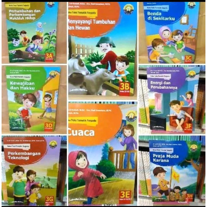 Yudhistira seri tematik SD kelas 3 A - H