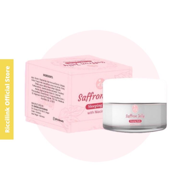 Hielbeauty Saffron Jelly Sleeping Mask
