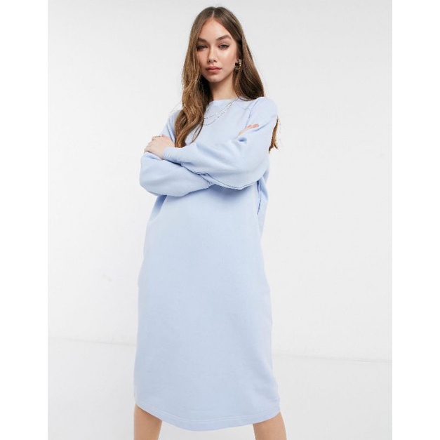 M*NKI IDA SWEATSHIRT DRESS-SWEATER DRESS