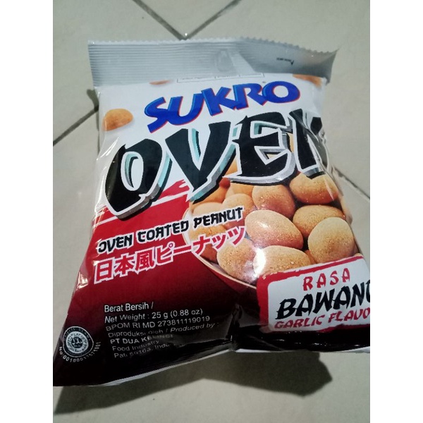 

Sukro oven rasa bawang 25 gr