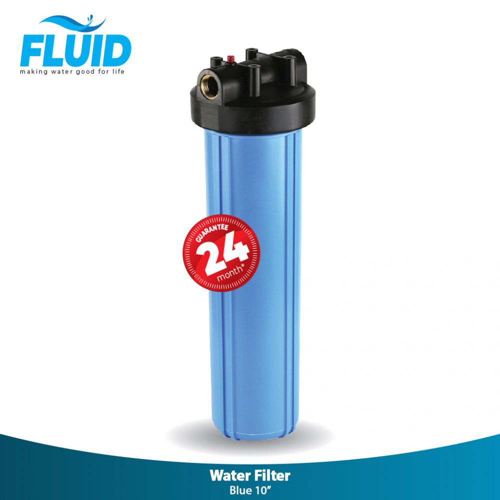 Filter air fluid 10" (housing) / FLUID WC-YY-01 10 WATER FILTER BLUE W/O CARTRIDGE