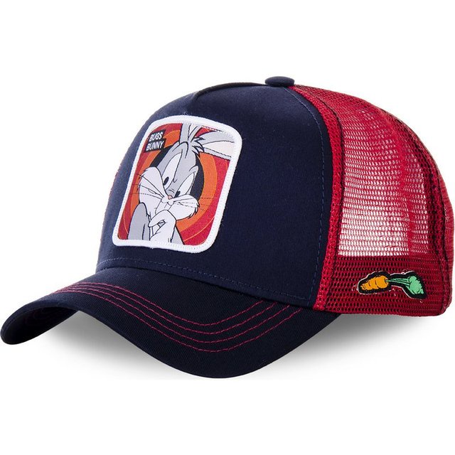 Topi baseball Desain anime one piece sumbrero trucker bugs bunny iron man marvel daffy duck