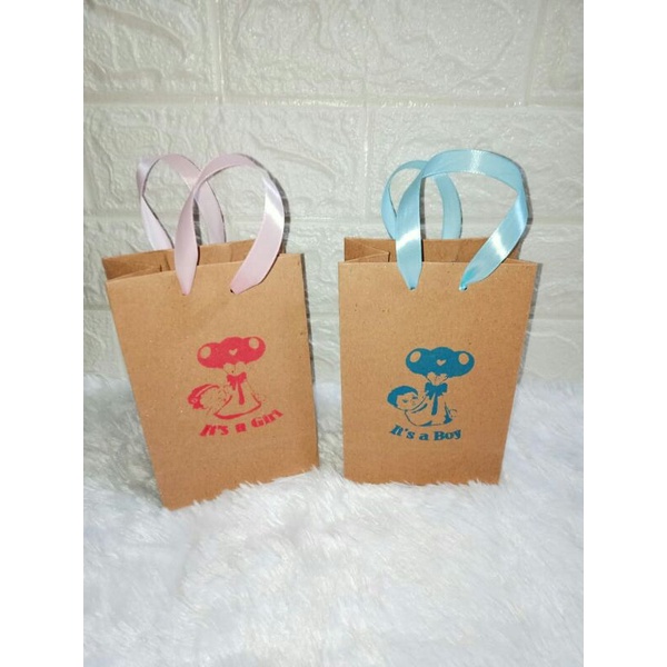 

Paperbag mini sablon baby newborn 10pcs