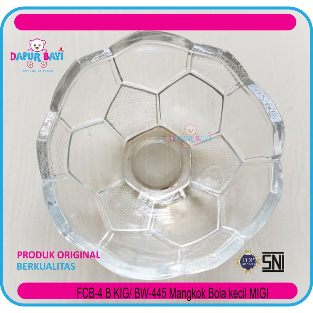 Mangkok Bola Kecil SCB 4 / Mangkok Sambal Kecil kaca / Souvenir