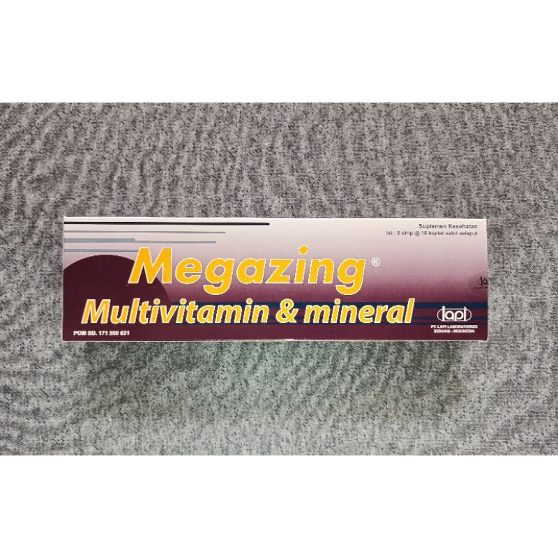 Megazing Multivitamin & Mineral - Vitamin C, E, Zinc / Zink
