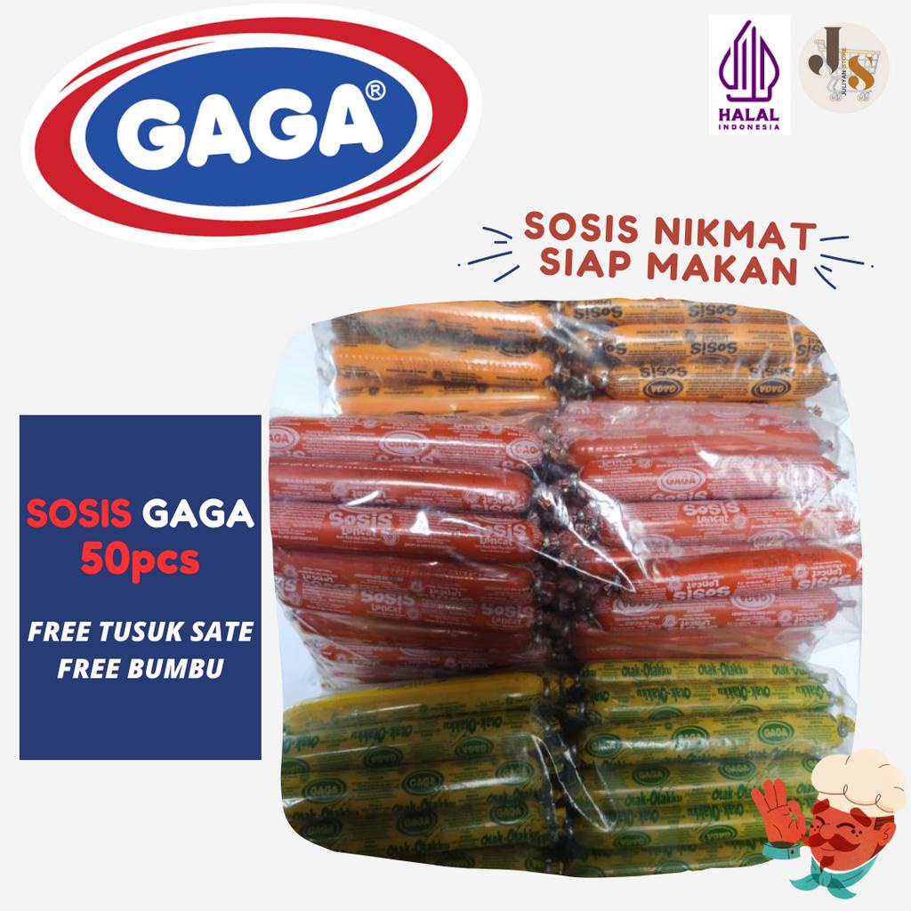 

Sosis Gaga Panggang 50pcs | Sosis Gaga Otak-Otak Panggang | Sosis Gaga Sapi Panggang | Sosis Gaga Ayam Panggang | FREE TUSUK SATE & FREE BUMBU BAKAR