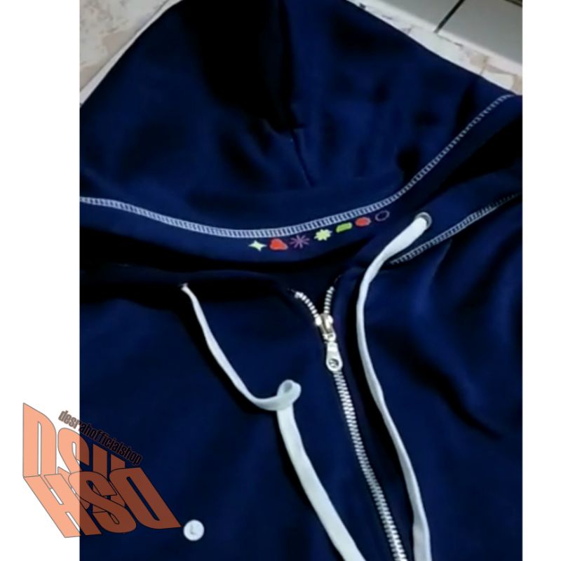 jaket Hoodie un-off permission to dance on stage in Seoul 2 ( JAHITAN OBRAS LUAR)-3