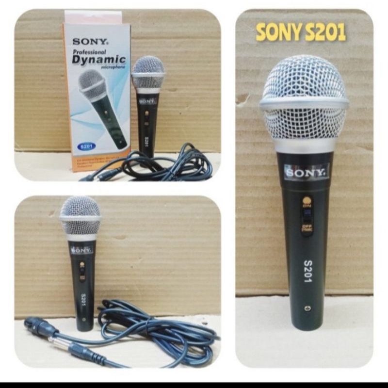 promo MIC KABEL SONY S 201 / MICROPHONE CABLE SONY S-201