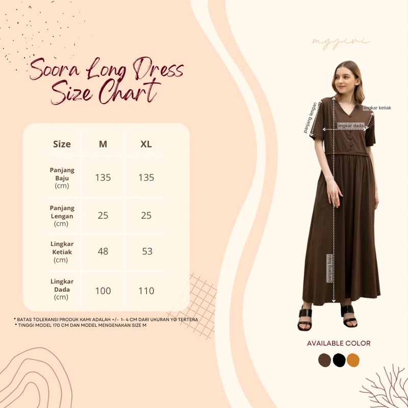 SOORA LONG DRESS BY MYJIVI