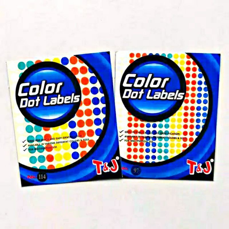 Label Dot Tom &amp; Jerry 97 / 114 Warna Warni