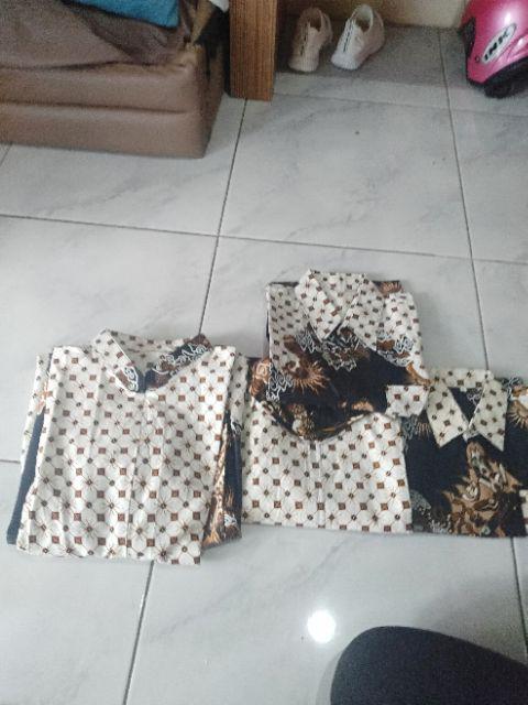 (bisa Bayar Di Tempat)batik Couple Keluarga Motif Wayang Arjuna