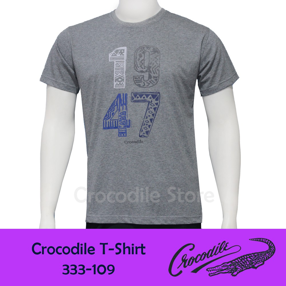 Kaos Oblong Motif Crocodile 333-109