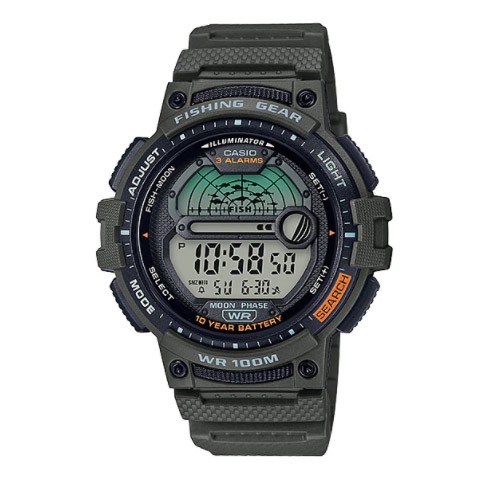 Casio OutGear FISHING GEAR WS-1200H-3AV