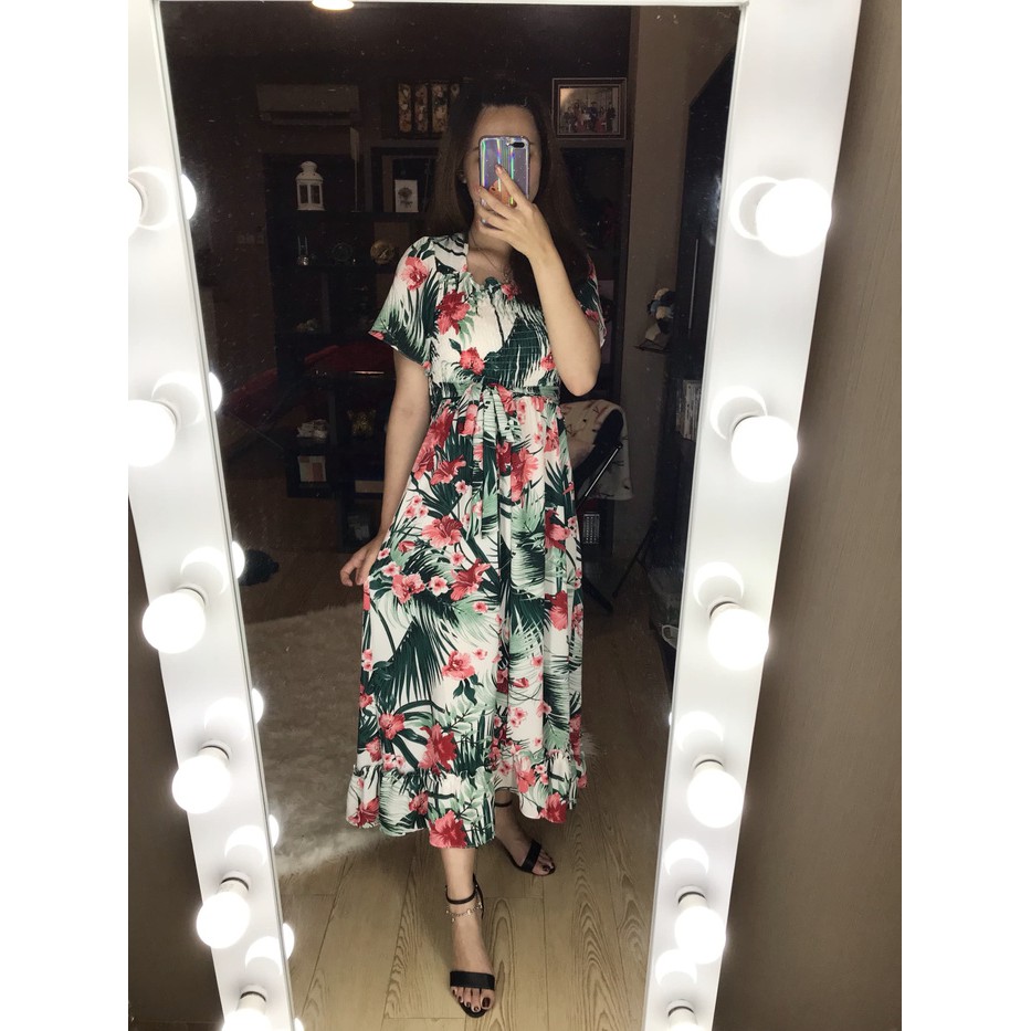 STELLA TROPICAL DRESS | FASHION WANITA | LONG DRESS | BOHEMIAN | BOHO