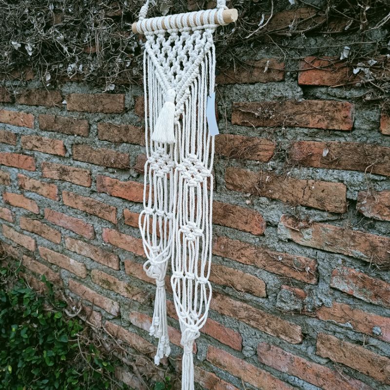 Hiasan Dinding Macrame Cocok Untuk Hiasan Tanaman / gantungan pot / gantungan / bunga