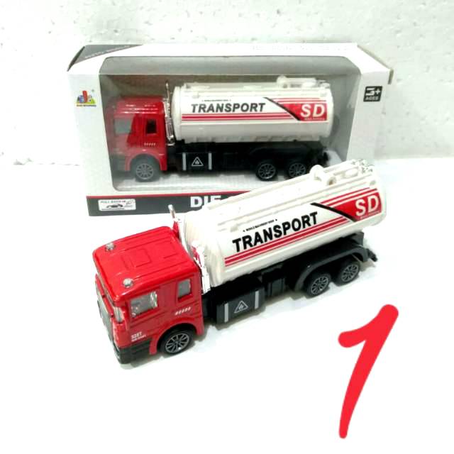 Mainan anak truk diecast metal truck